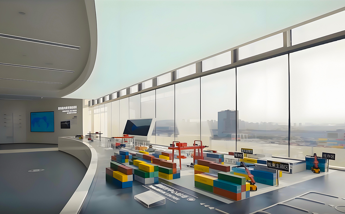 内陆国际物流枢纽展示中心